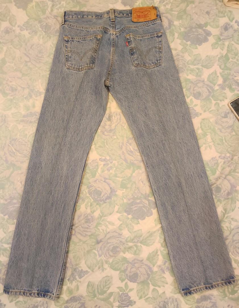 LEVI'S ORIGINAL 501 Straight Leg Button-Fly, Men's Fashion