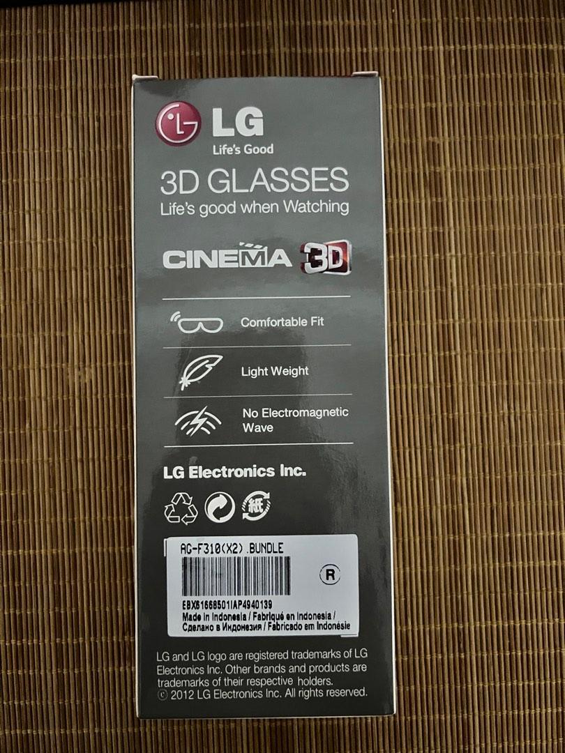 LG 3D glasses (2pairs) on Carousell