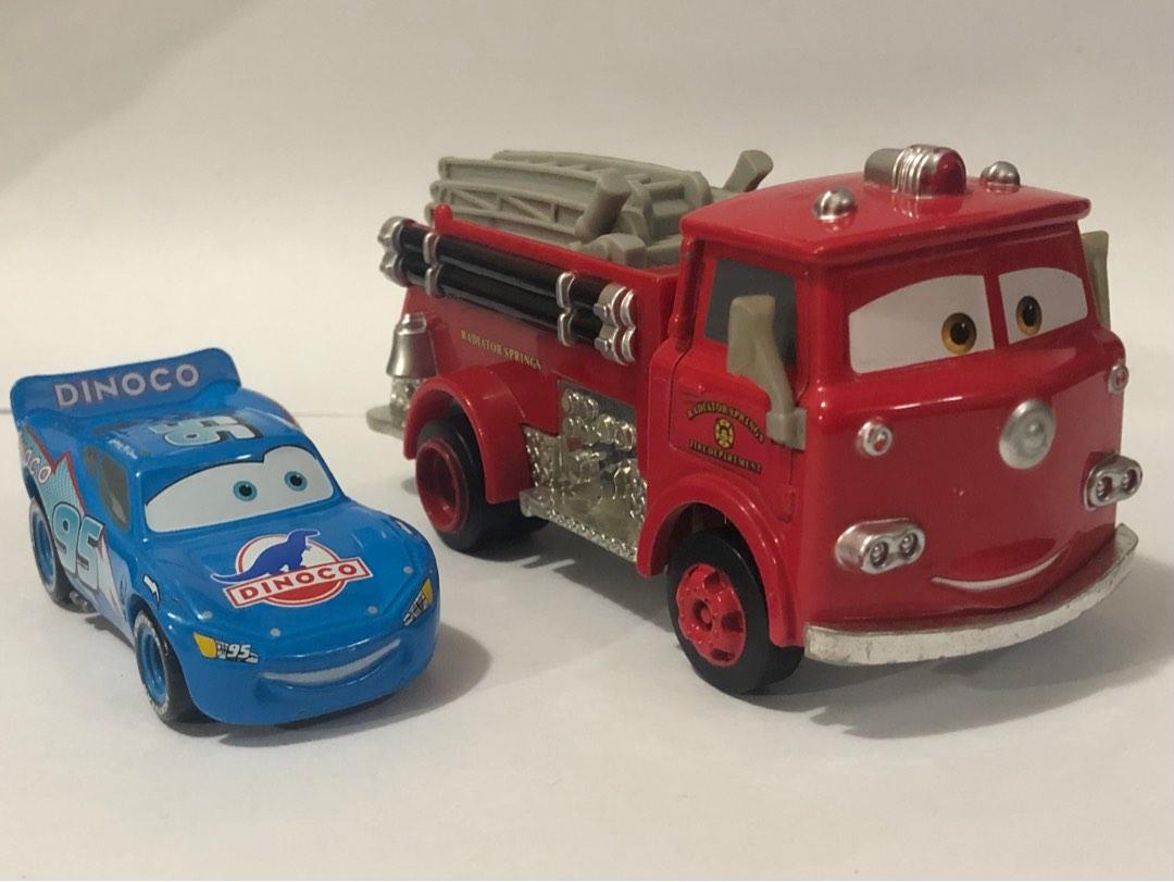 Lightning Mcqueen - Pixar Cars - Red Fire Truck, Hobbies & Toys, Toys ...