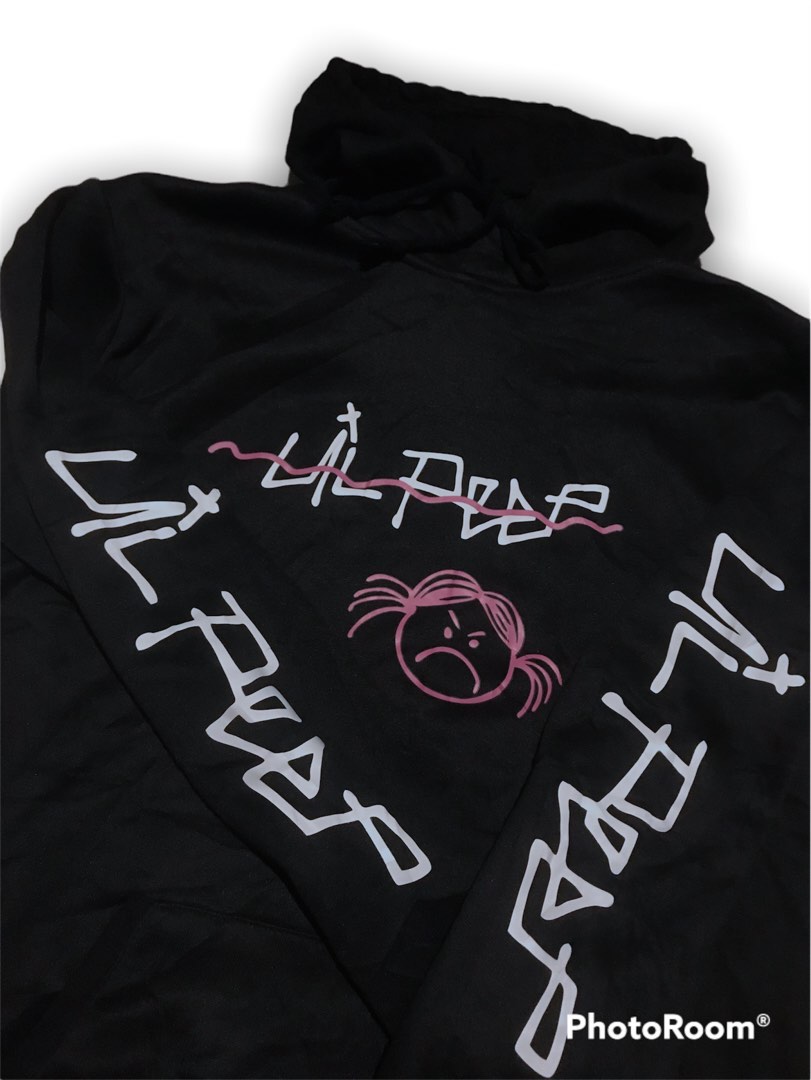Lil peep sales angry girl hoodie