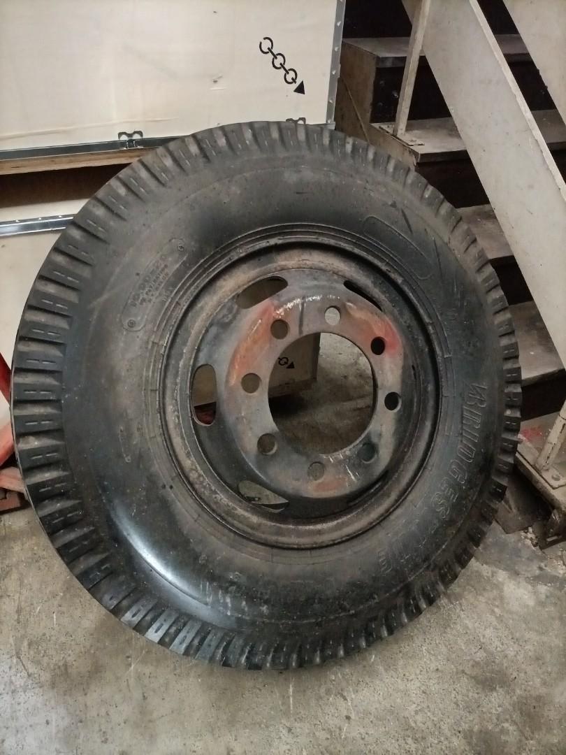 Lorry tyre, Car Accessories, Tyres & Rims on Carousell