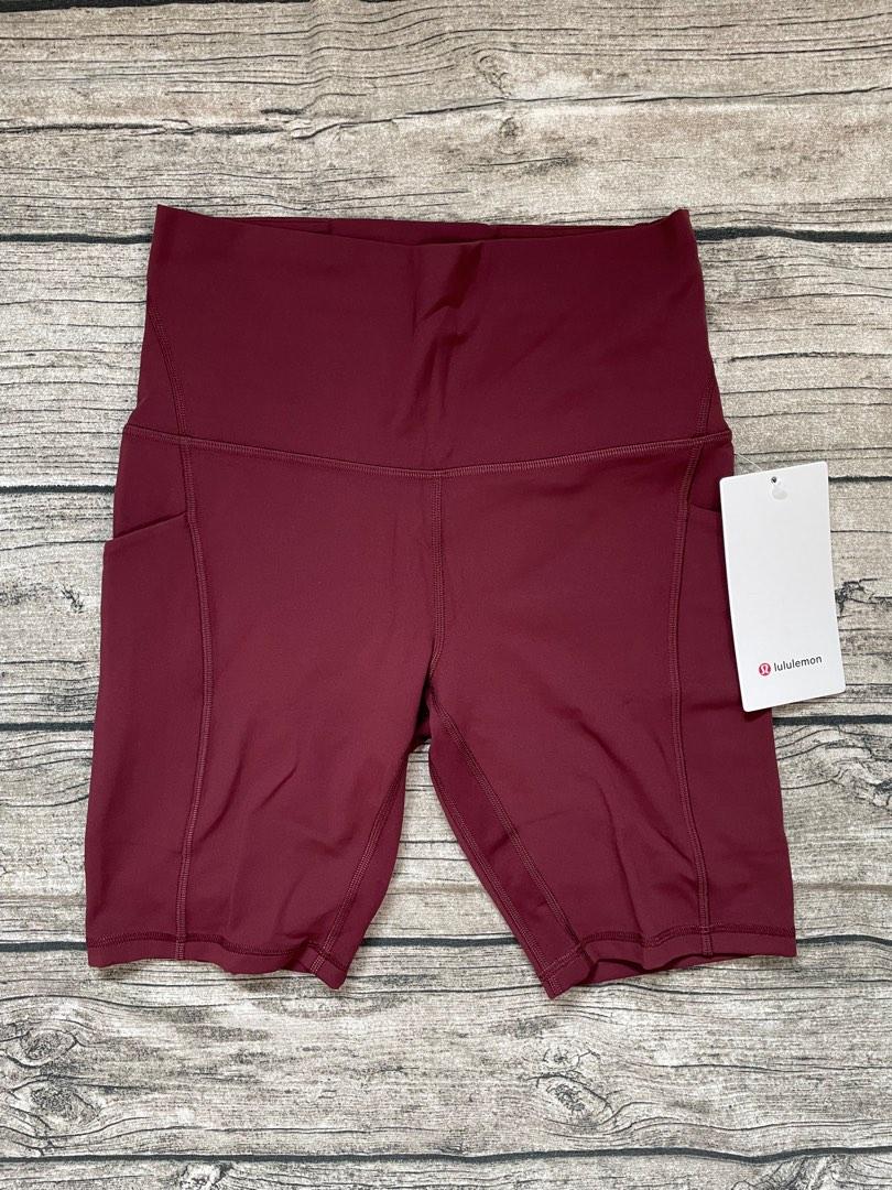 Lululemon Invigorate High-rise Tights 25 In Red Merlot size 2, Women's  Fashion, Activewear on Carousell