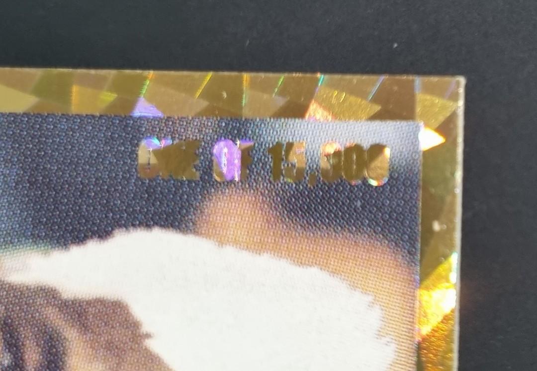 michael jordan gold foil card