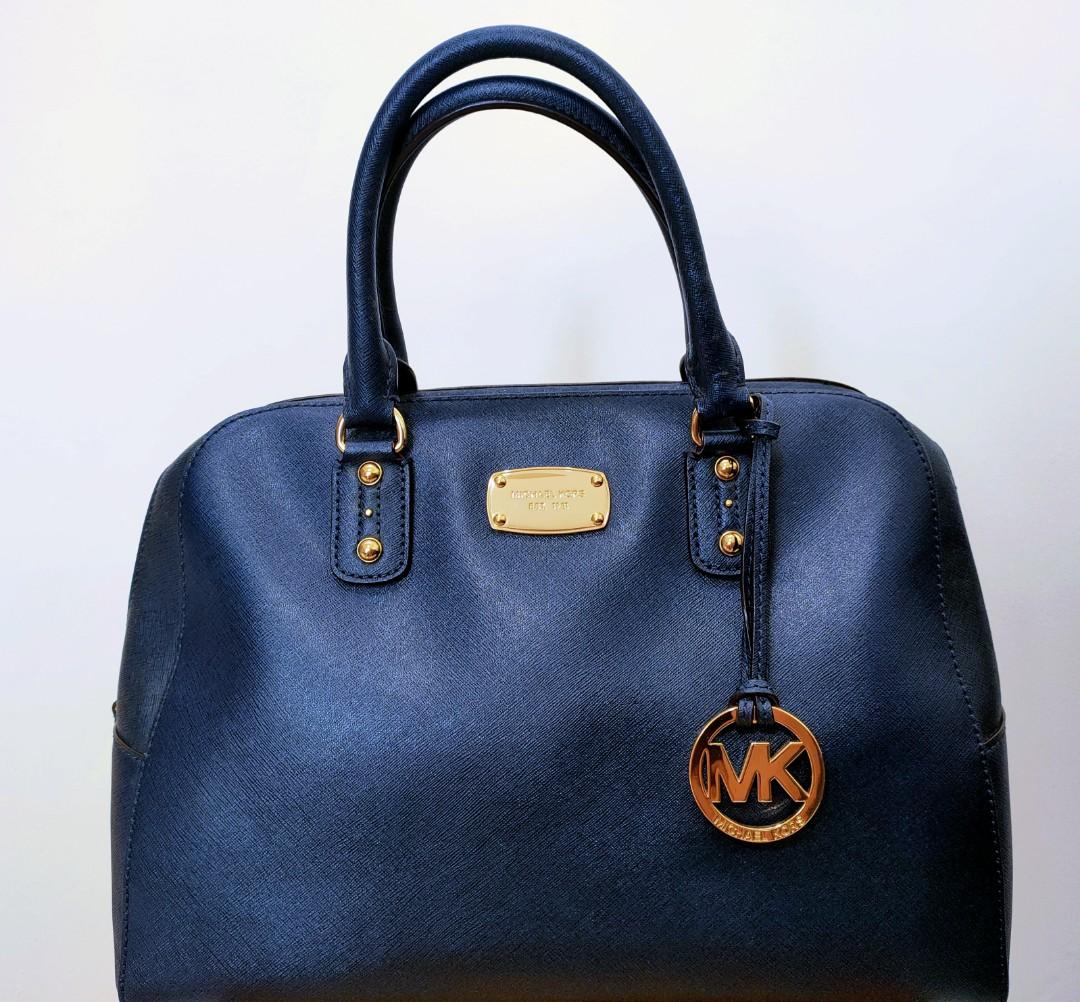 Michael Kors Dark Blue Handbag