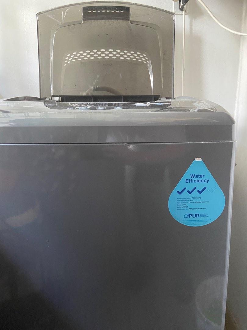 Midea 7kg top load washing machine, TV & Home Appliances, Washing