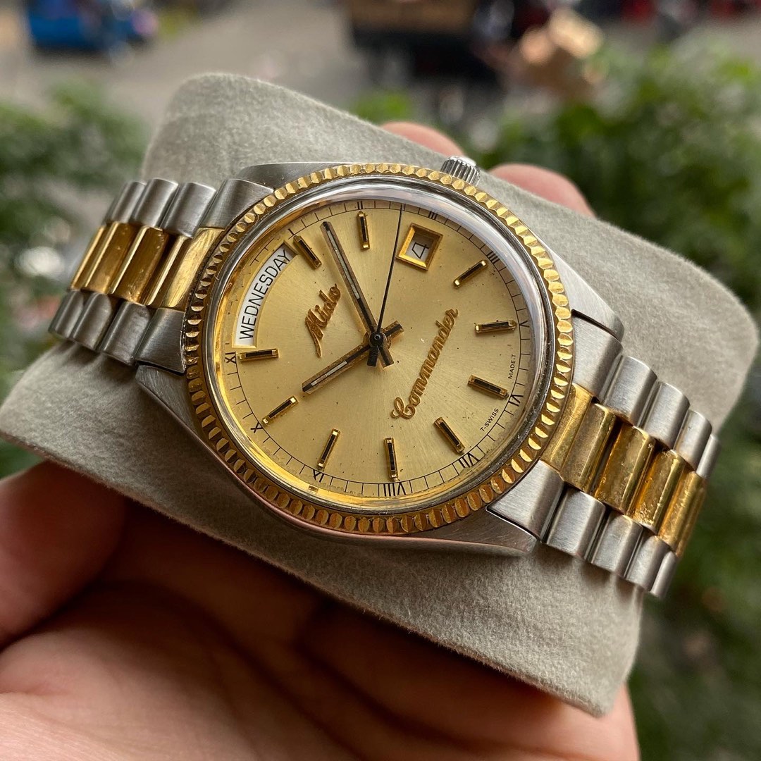 Mido President Commander Automatic Movement 8299 1 Barang Mewah