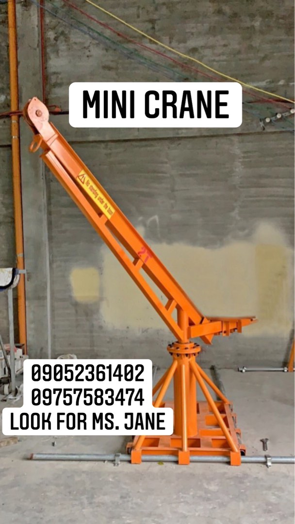 Mini crane, Commercial & Industrial, Construction & Building Materials