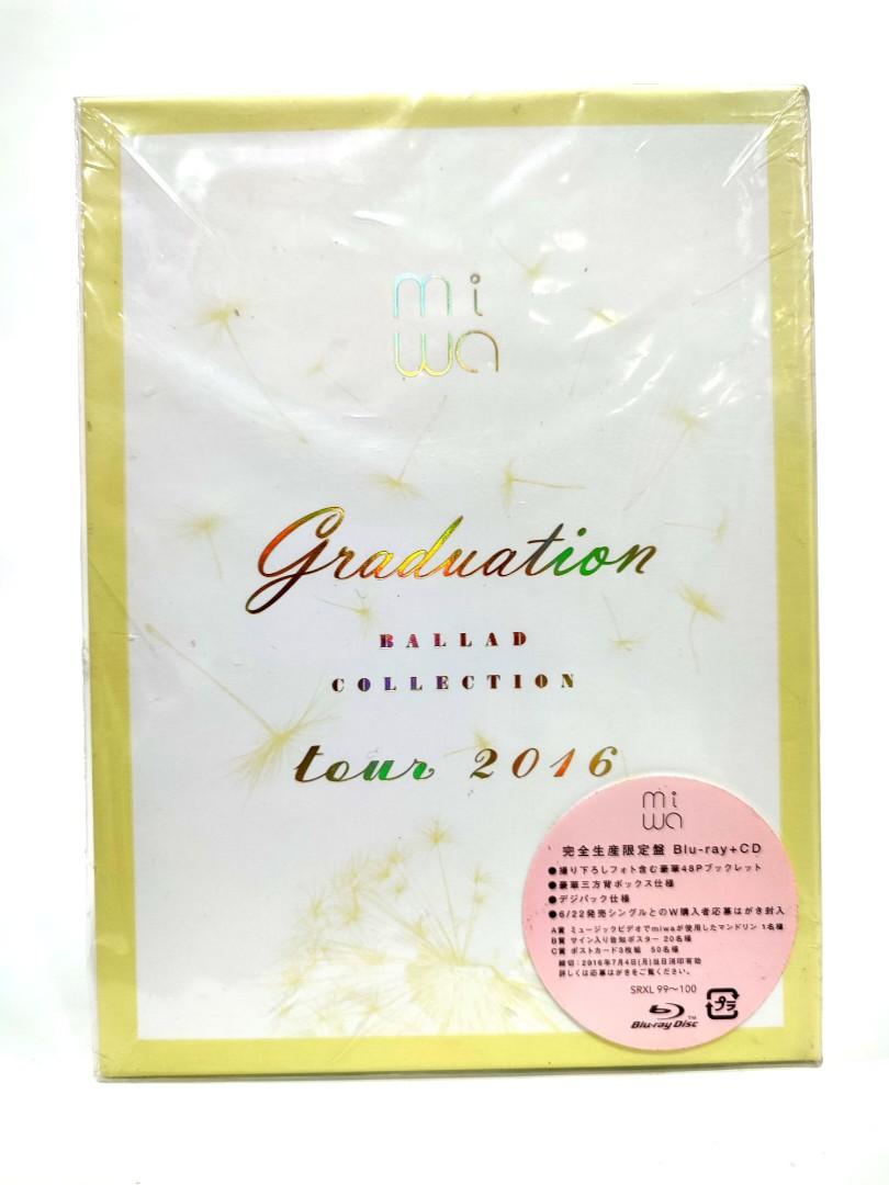 Miwa Graduation Ballad collection tour 2016. Blu ray, 興趣及