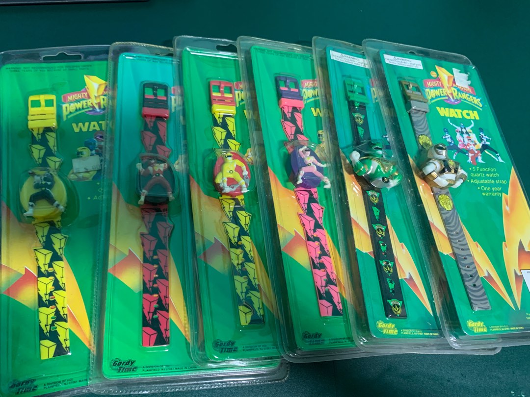 Power Rangers Original Watch MMPR Power Rangers Watches from 1990s, Hobbies & Toys, Memorabilia ...