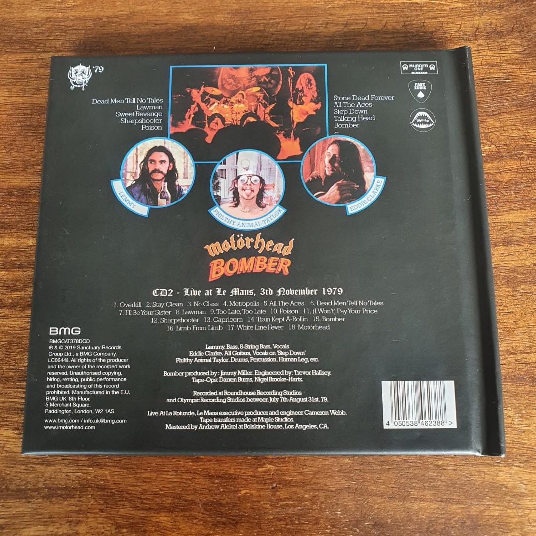 Motorhead - Bomber - 2 CD Special edition, Hobbies & Toys, Music ...