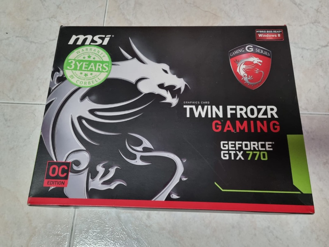 MSI GTX 770 TWIN FROZR, Computers & Tech, Parts & Accessories, Computer ...
