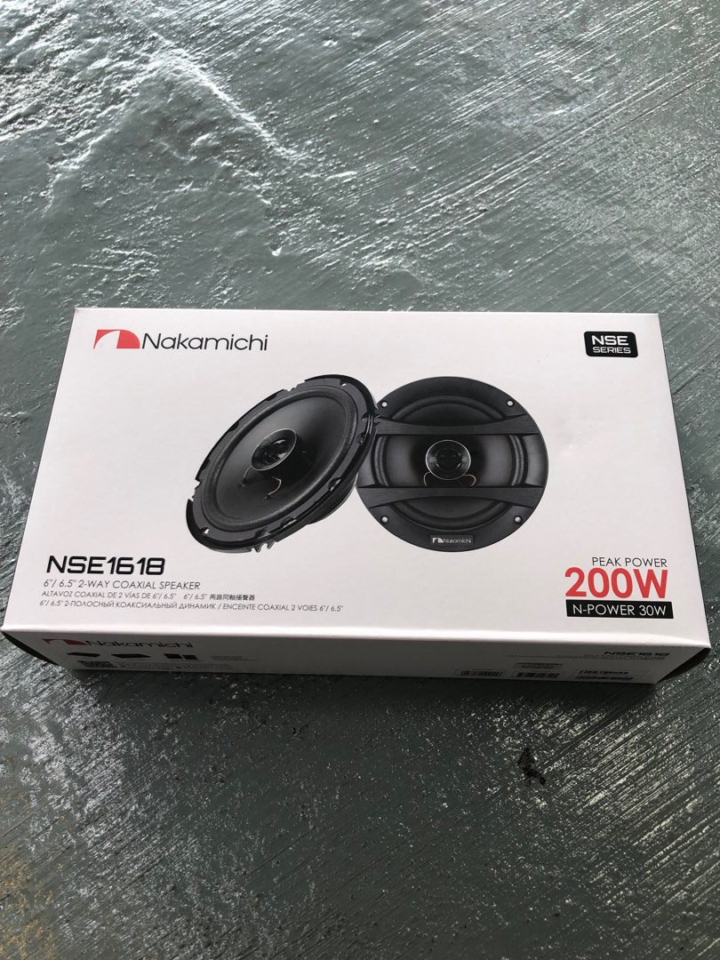 Nakamichi NSE-1618, Car Accessories, Accessories on Carousell