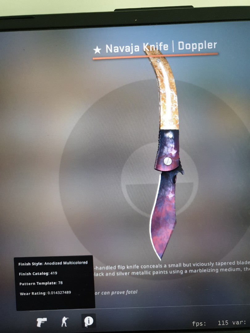 Navaja Knife Doppler, Video Gaming, Gaming Accessories, InGame