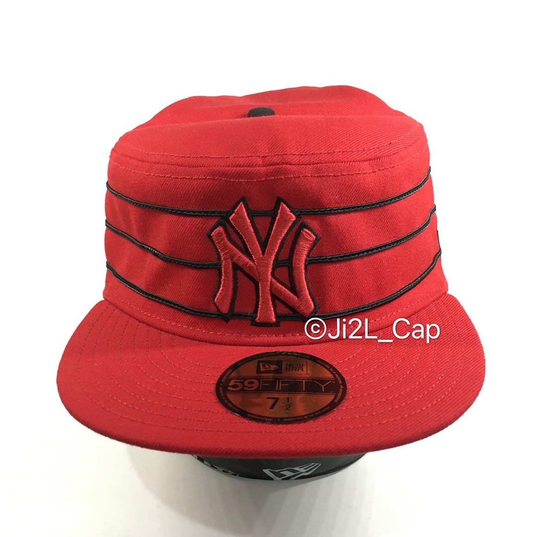 New Era 帽舊版Ny Yankees pillbox Cap 全新, 男裝, 手錶及配件, 棒球 