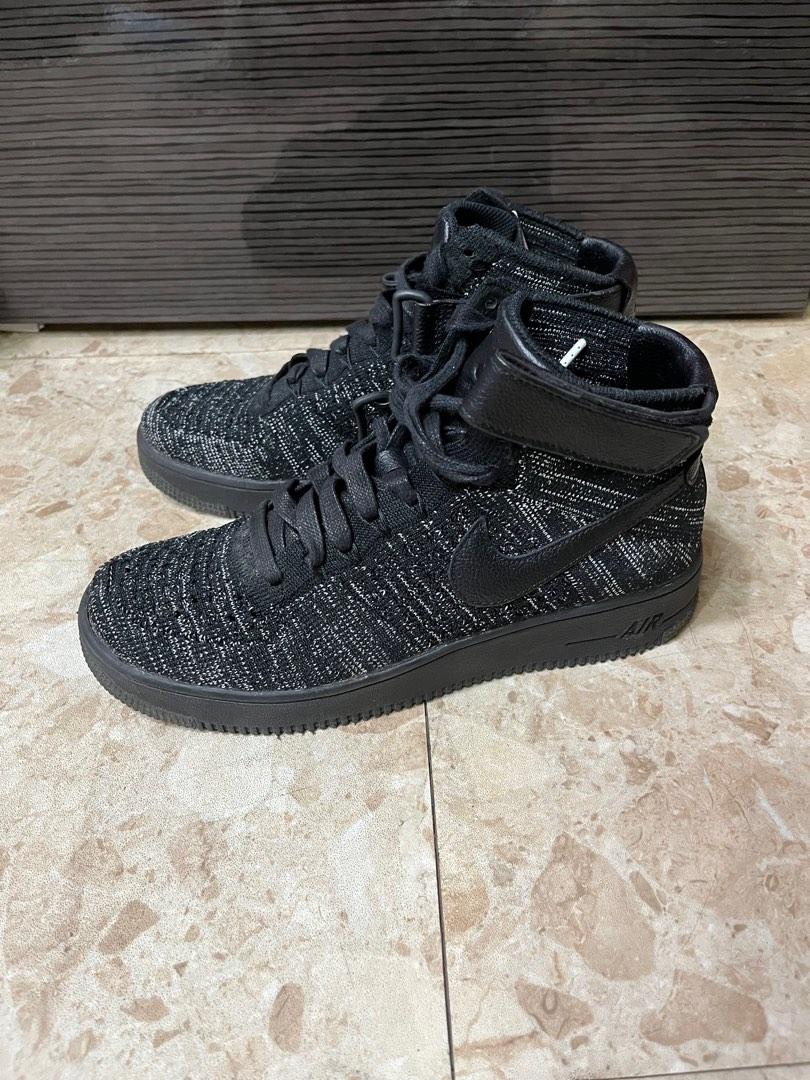 Air force 1 ultra shop flyknit mid dark grey black