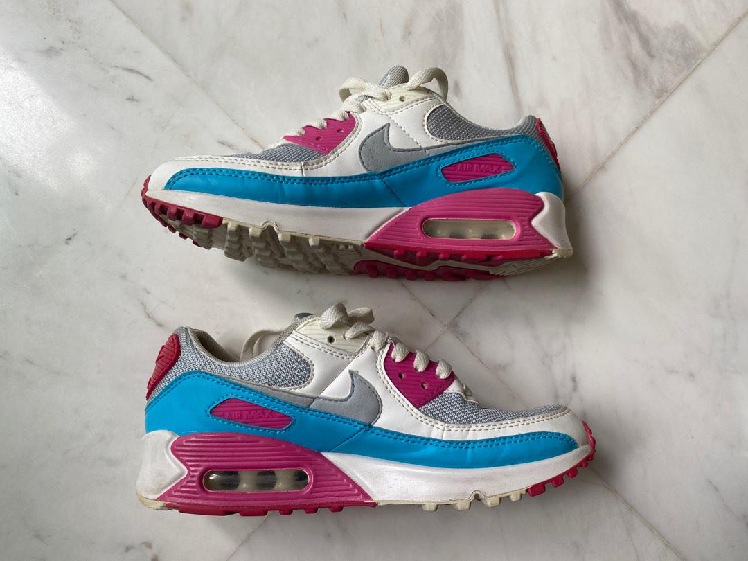Nike air grey sale pink