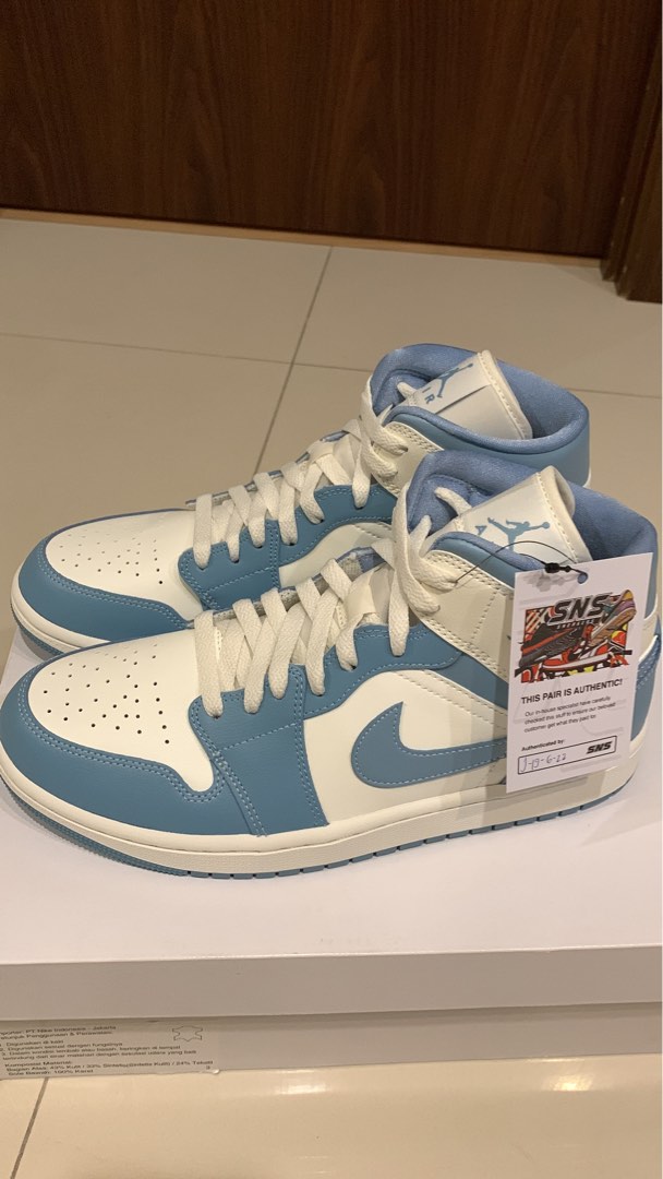 jordan mid 1 unc