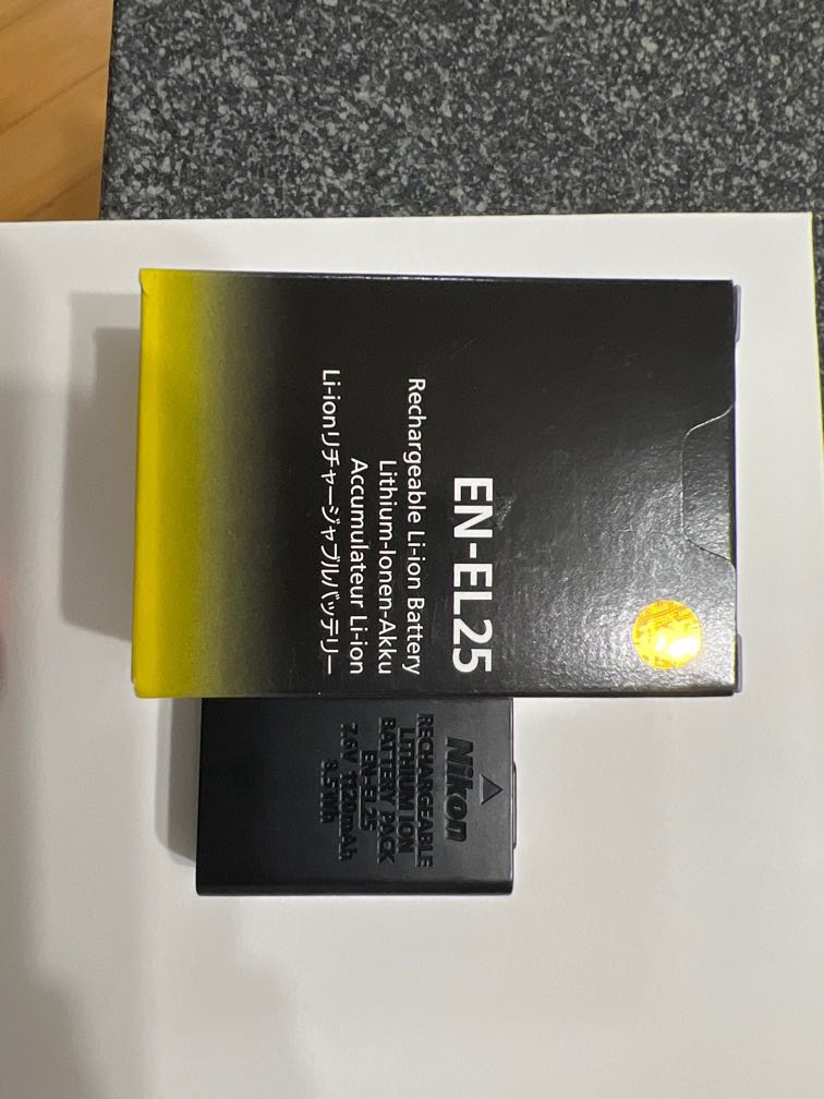 Nikon Z50 battery, ENEL25, 攝影器材, 相機 Carousell