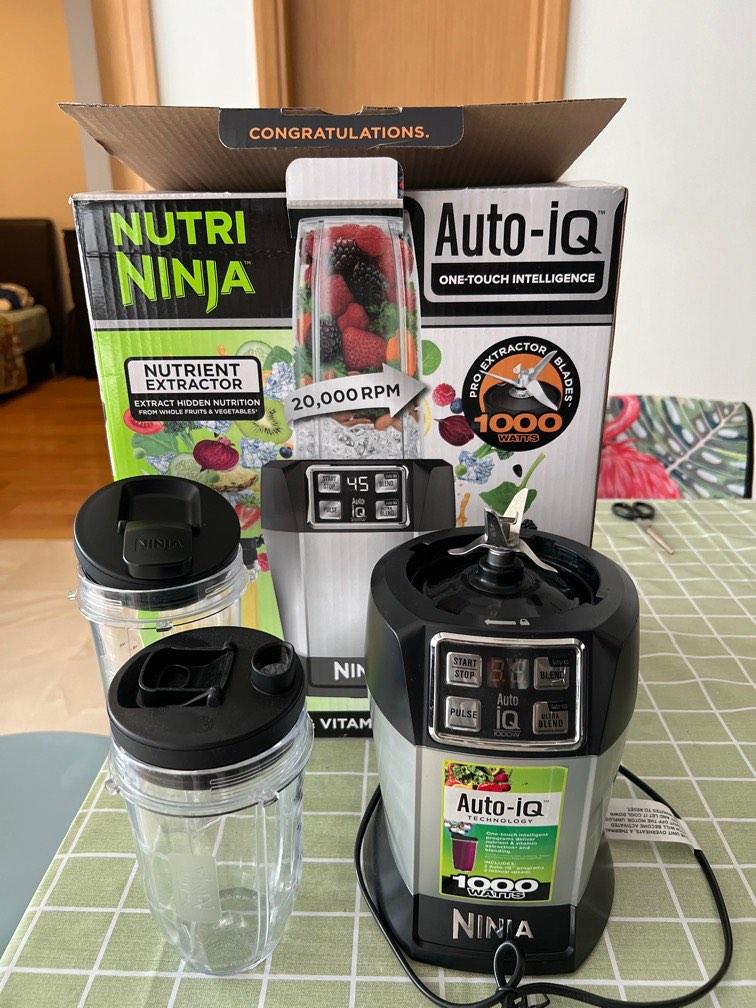 Ninja AutoIQ blender BL480, TV & Home Appliances, Kitchen Appliances