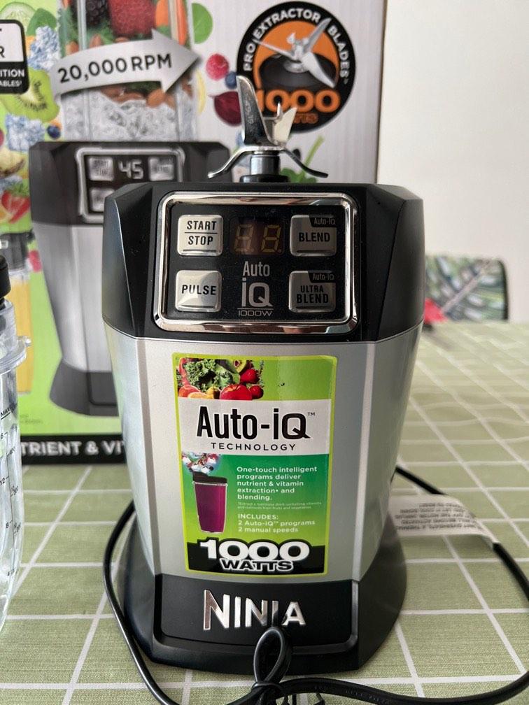 Ninja AutoIQ blender BL480, TV & Home Appliances, Kitchen Appliances