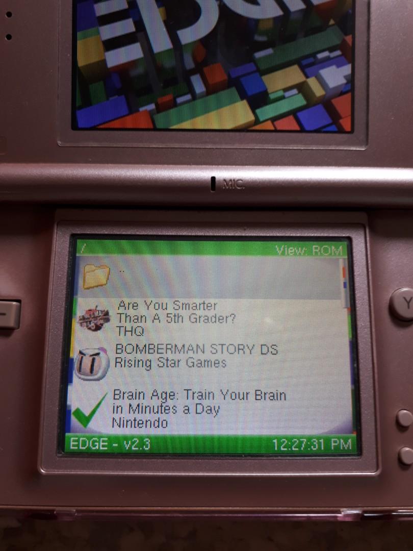 Nintendo DS Lite with Game inclusions, Video Gaming, Video Game ...