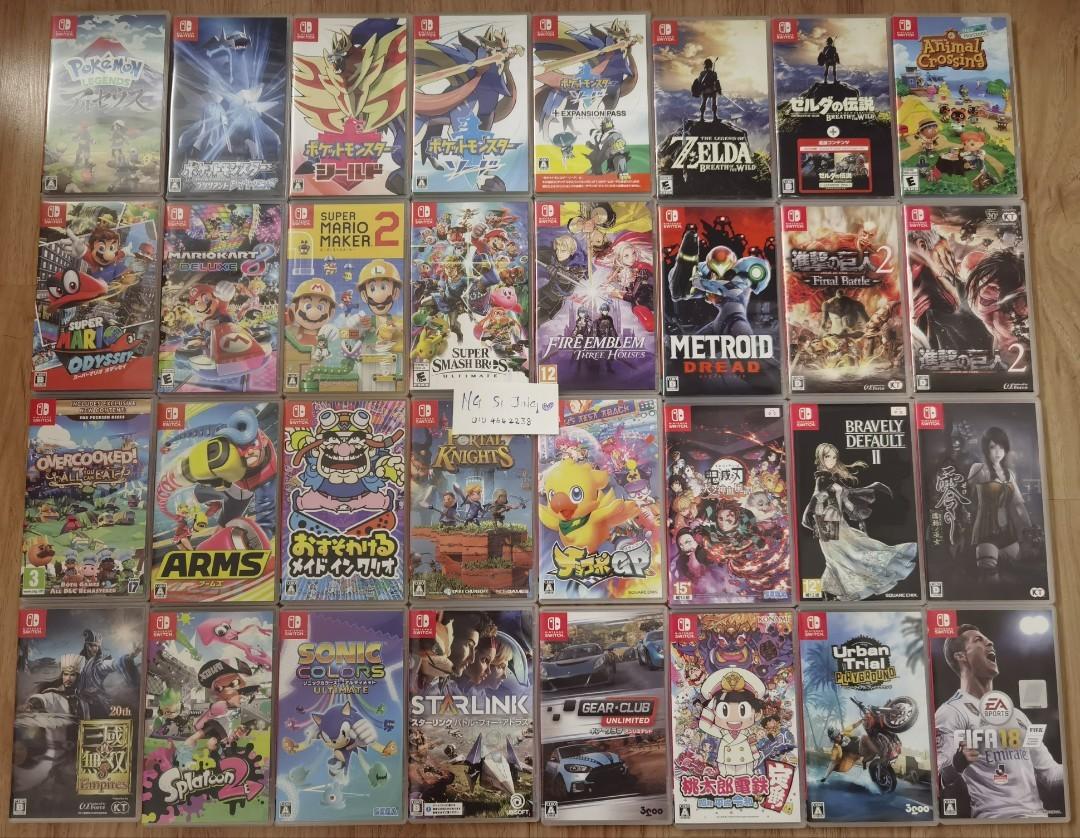Used nintendo games shop for sale