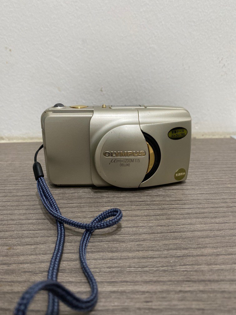 Olympus MJU Zoom 115 Deluxe, Photography, Cameras on Carousell