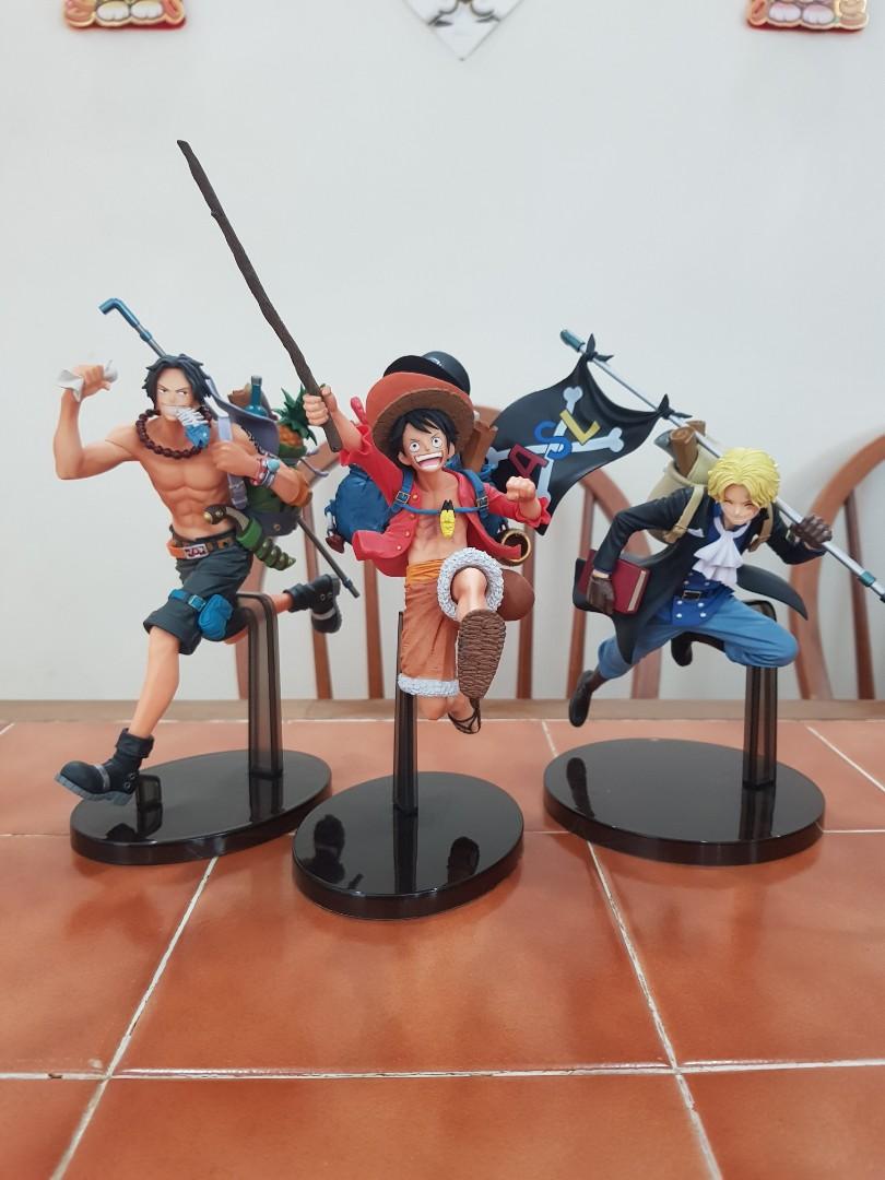 3 For $50] One Piece Mania Produce Three Brothers: Luffy, Ace, Sabo Figure  Figurine, Hobbies & Toys, Toys & Games On Carousell