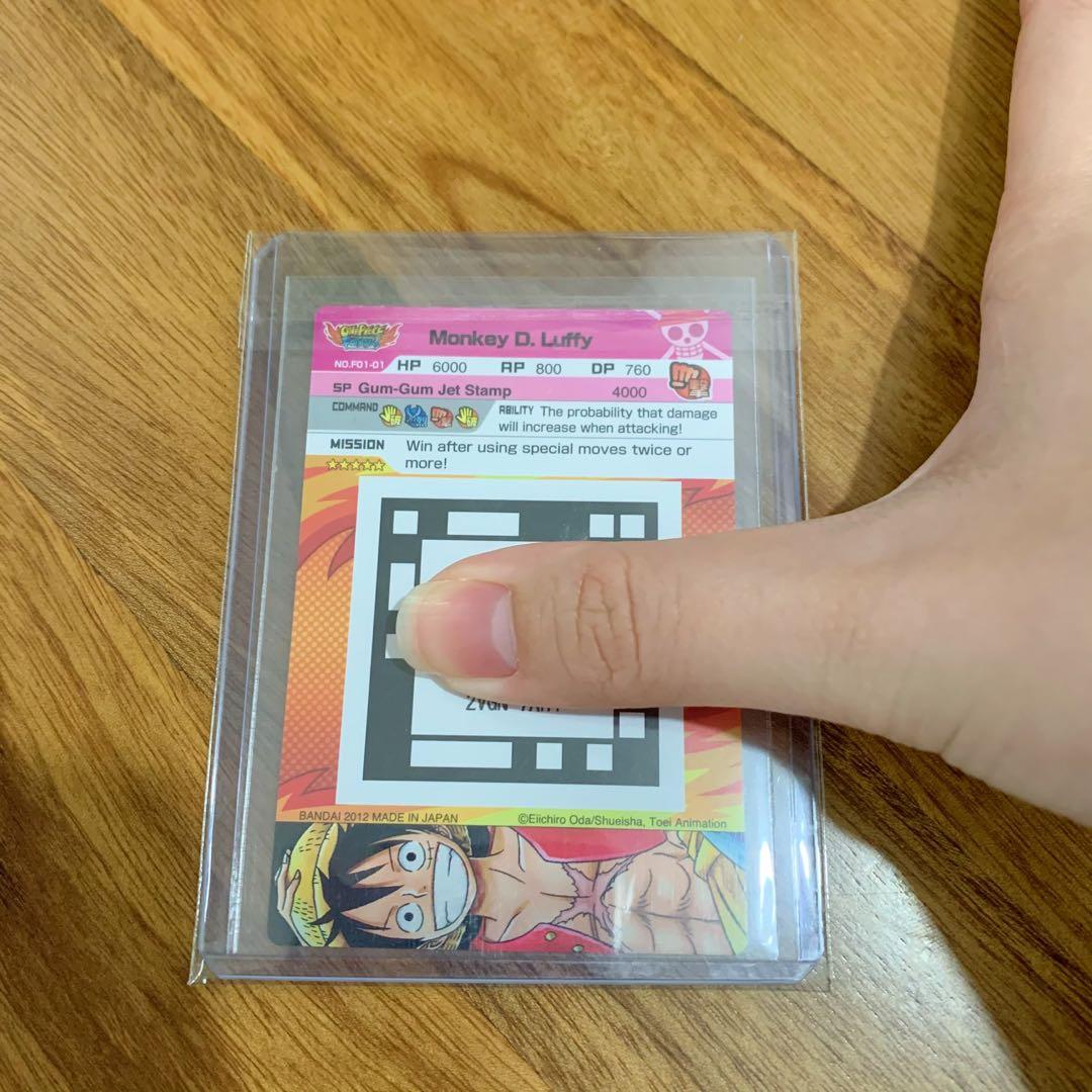 One Piece TCG AR Carddass Formation 01 KR King Rare Monkey D Luffy