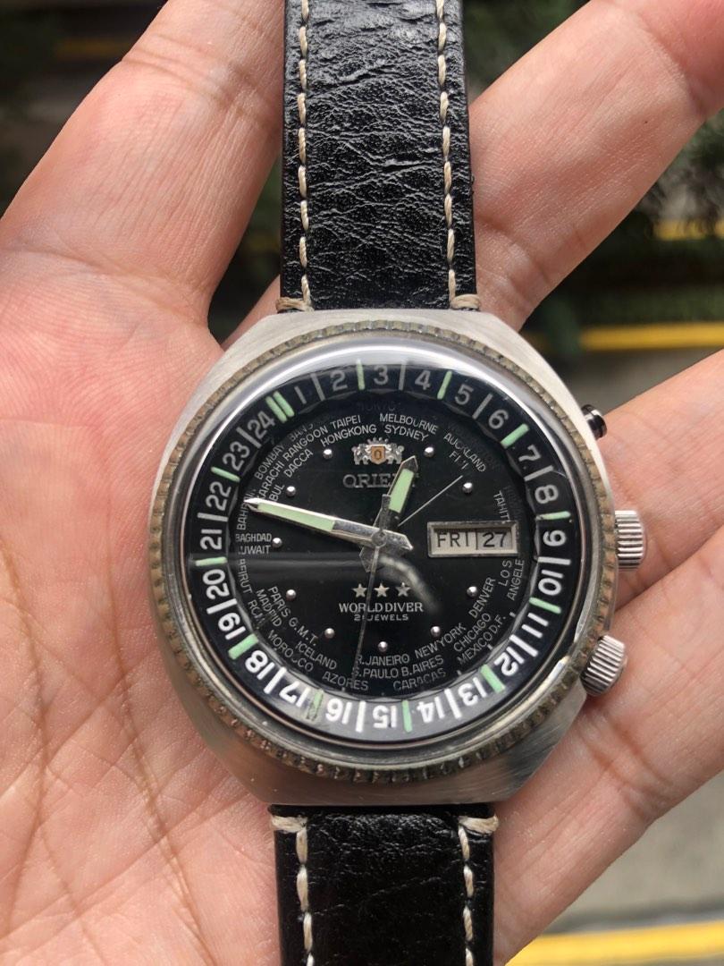 Orient hotsell world diver