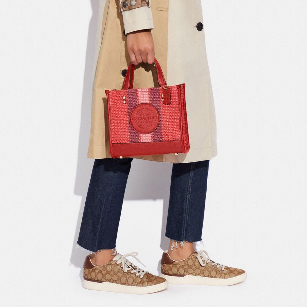 💯ORIGINAL COACH DEMPSEY 22 COACH PATCH RED (Category: Luxury Bags & Wallets) located in Quezon City. Submitted by ashongsstore (Listing ID 1181131612, Image 3). Description: 🐎C0ACH COLLECTION 🐎 🇵🇭ONHAND🇵🇭 DEMPSEY TOTE 22 WITH COACH PATCH straw like ‼️Please look at our pictures as that is exactly what you are purchasing‼️ 💯GUARANTEED ORIGINAL AND AUTHENTIC or TRIPLE YOUR MONEY BACK! Not REPLICA, OEM, TOP GRADE QUALITY, AUTHENTIC QUALITY o