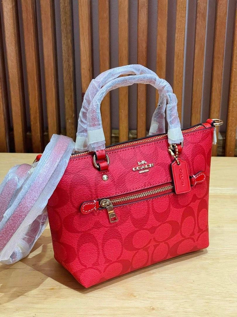💯ORIGINAL COACH MINI GALLERY RED CROSSBODY (Category: Luxury Bags & Wallets) located in Quezon City. Submitted by ashongsstore (Listing ID 1181133094, Image 1). Description: 🐎C0ACH COLLECTION 🐎 🇵🇭ONHAND🇵🇭 MINI GALLERY CROSSBODY ‼️Please look at our pictures as that is exactly what you are purchasing‼️ 💯GUARANTEED ORIGINAL AND AUTHENTIC or TRIPLE YOUR MONEY BACK! Not REPLICA, OEM, TOP GRADE QUALITY, AUTHENTIC QUALITY or Any other Terms to 