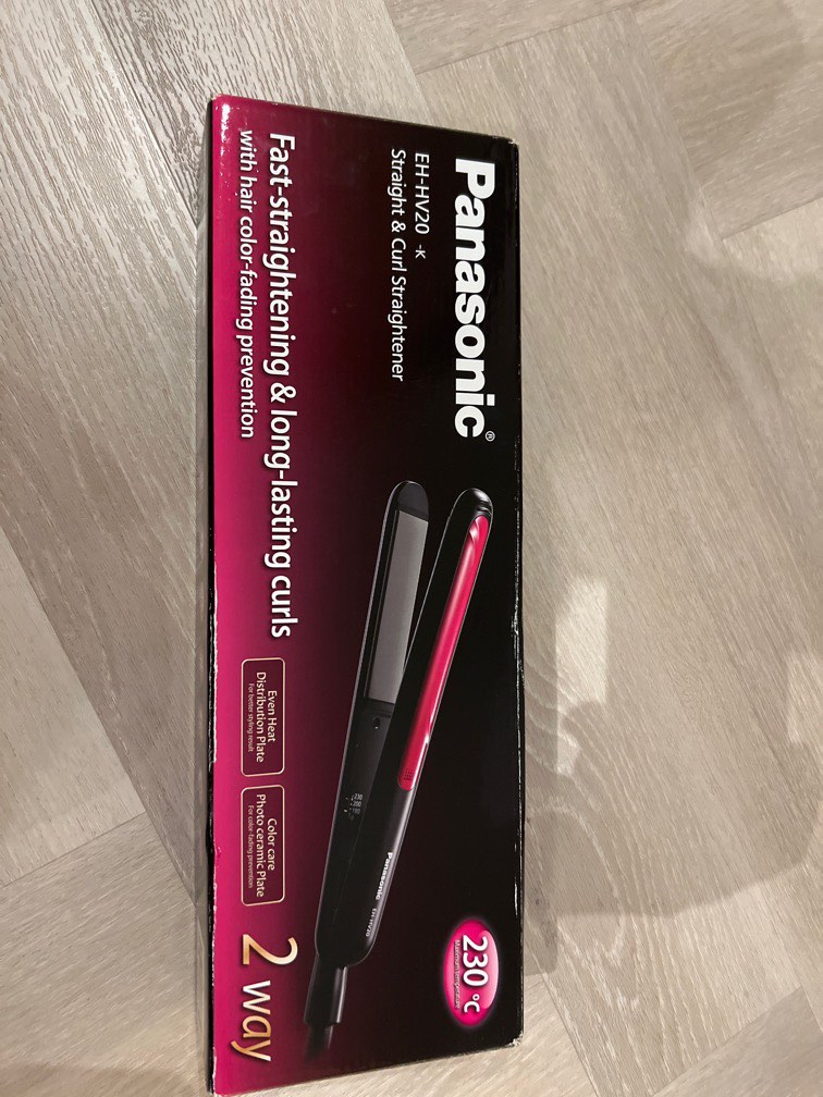 Panasonic EH HV20 Straight Curl Straightener Beauty Personal