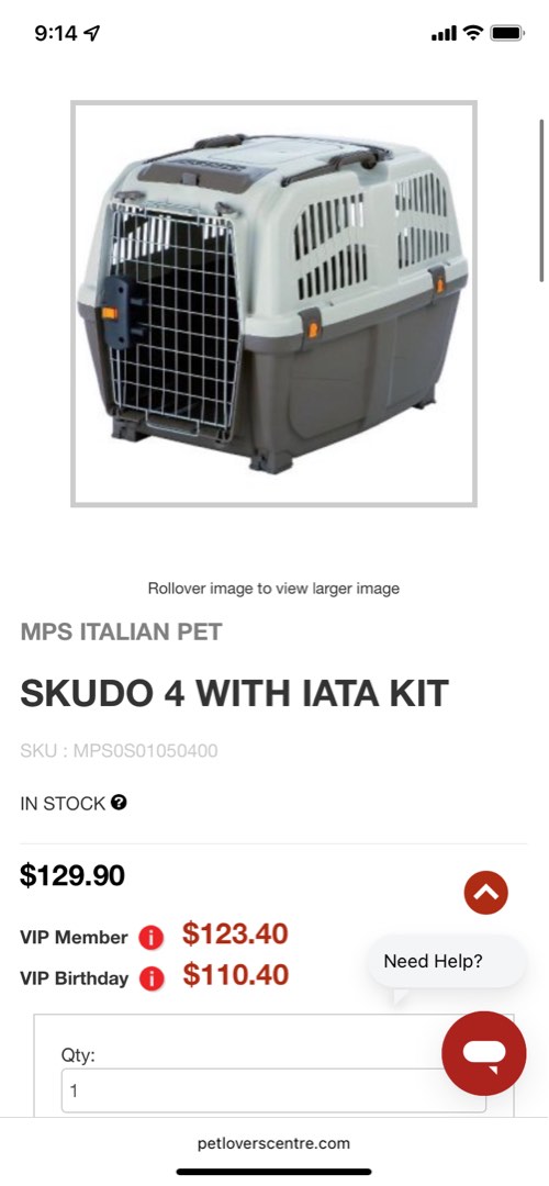 Skudo 4 pet carrier sale