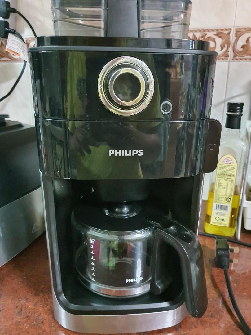 Philips Grind and Brew coffee maker, TV & Home Appliances, Kitchen
