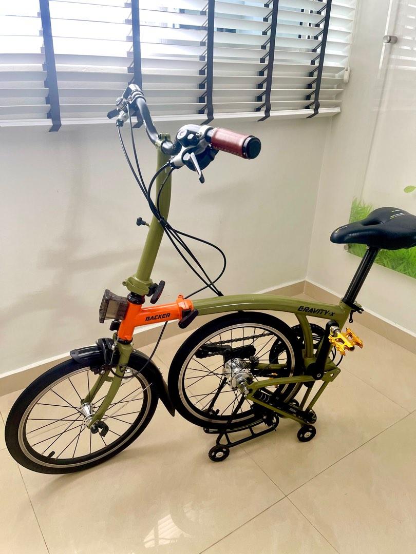 Gravity folding bike deals