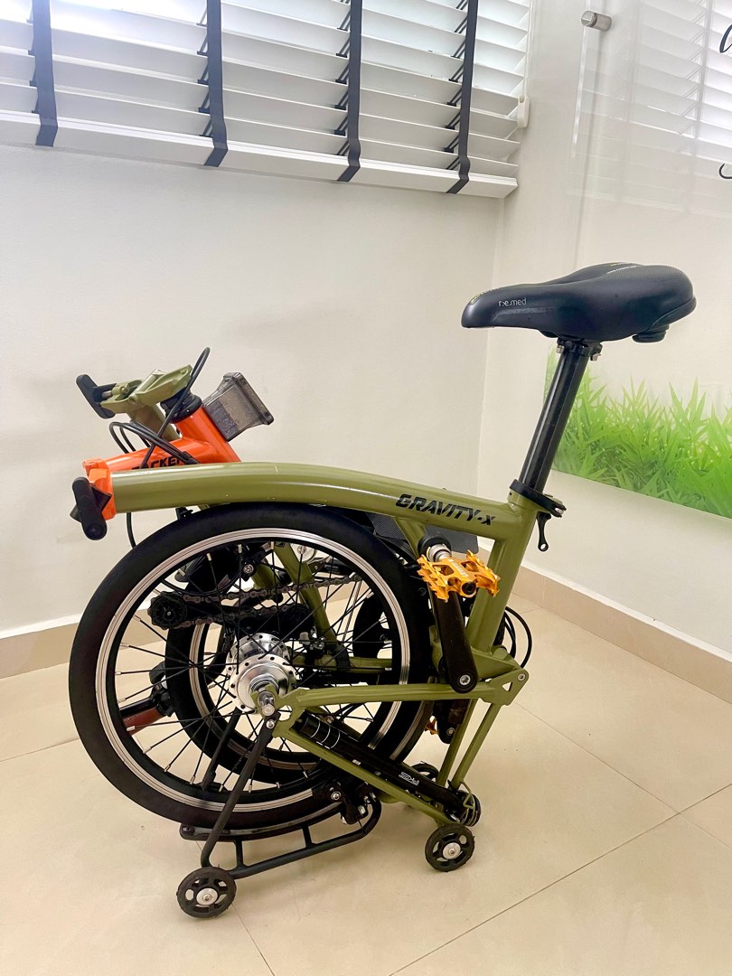 Gravity folding bike hotsell