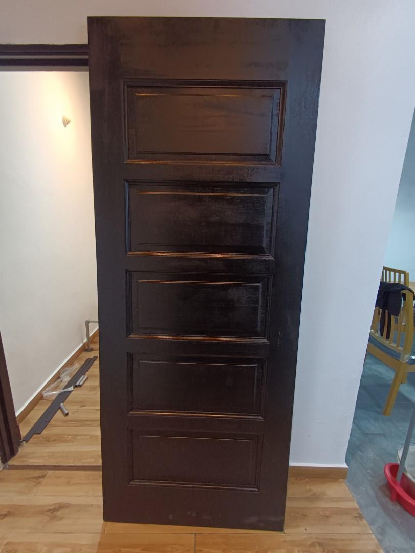 Pintu kayu, Furniture & Home Living, Security & Locks, Locks, Doors