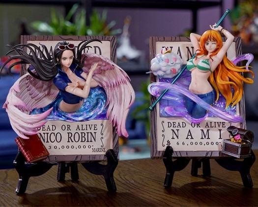 Po Op Studio One Piece Nico Robin Nami Bounty 3d Frame Statuesgk Hobbies Toys Toys Games On Carousell
