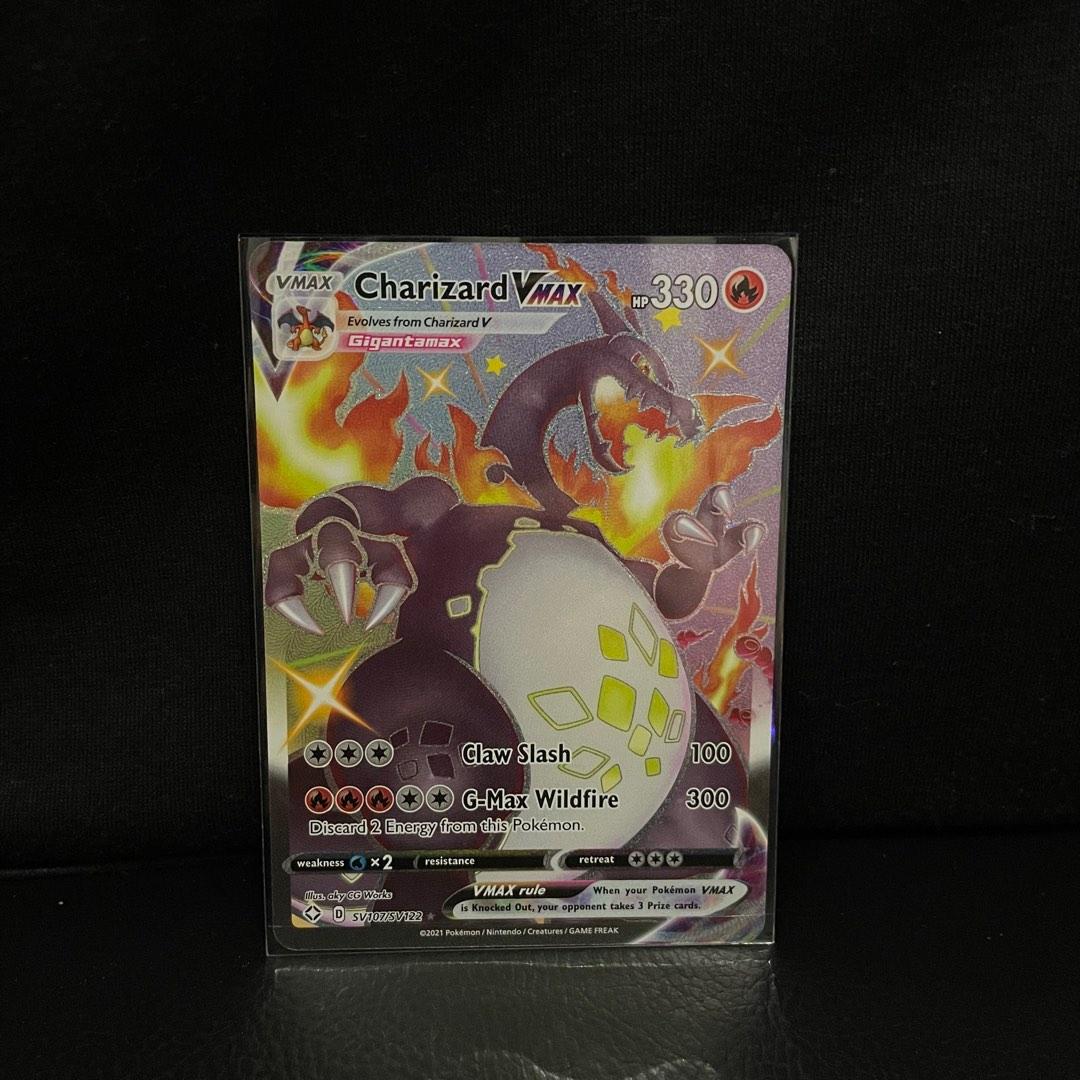 Pokemon Trading Card TCG Shiny Charizard VMax Shinning Fates, Hobbies