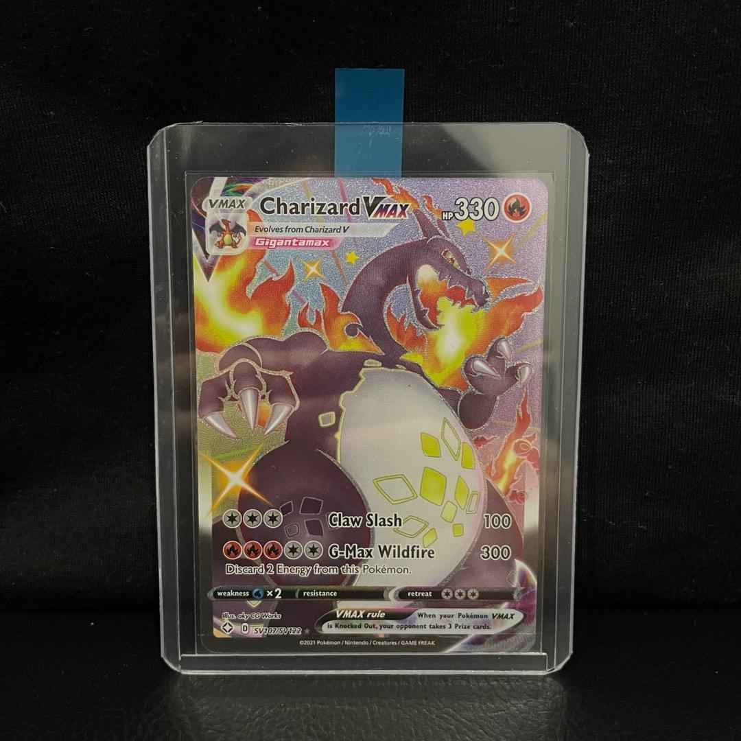Pokemon Trading Card TCG Shiny Charizard VMax Shinning Fates, Hobbies
