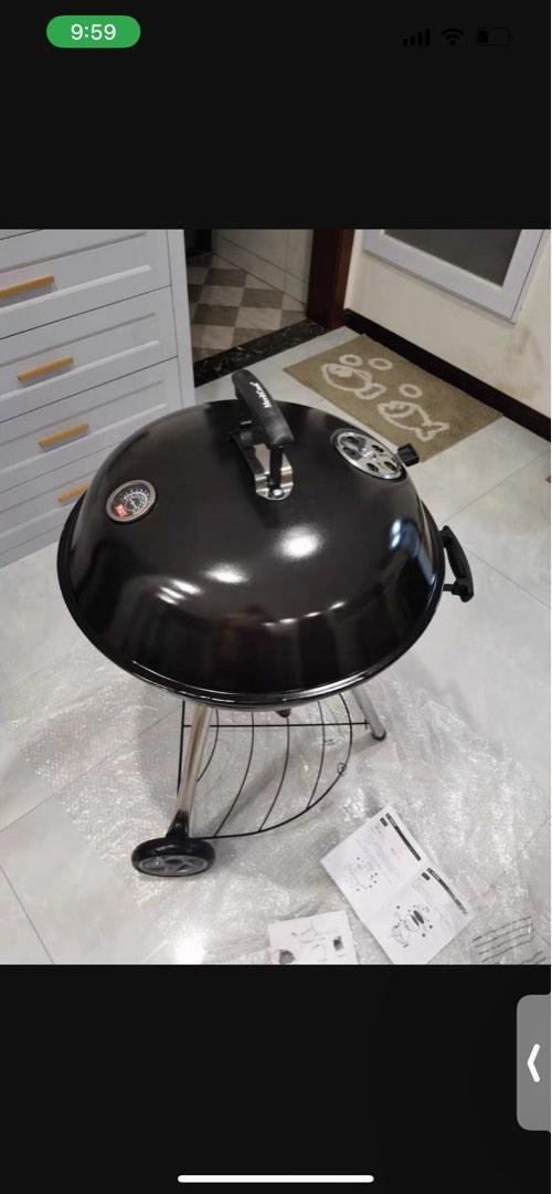 Portable BBQ pit (Installed & Brand new), TV & Home Appliances, Kitchen
