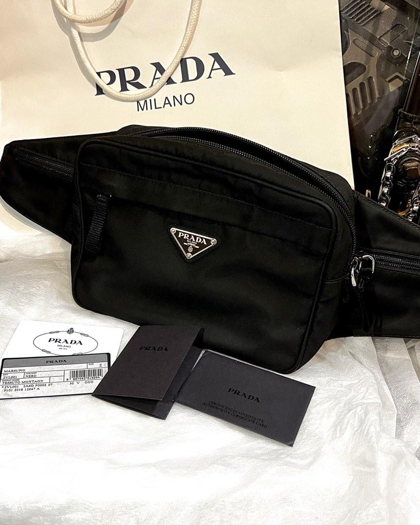 Prada beltbag nylon (Category: Luxury Bags & Wallets) located in Cavite. Submitted by rraaa32 (Listing ID 1181153821, Image 1). Description: Pristine.