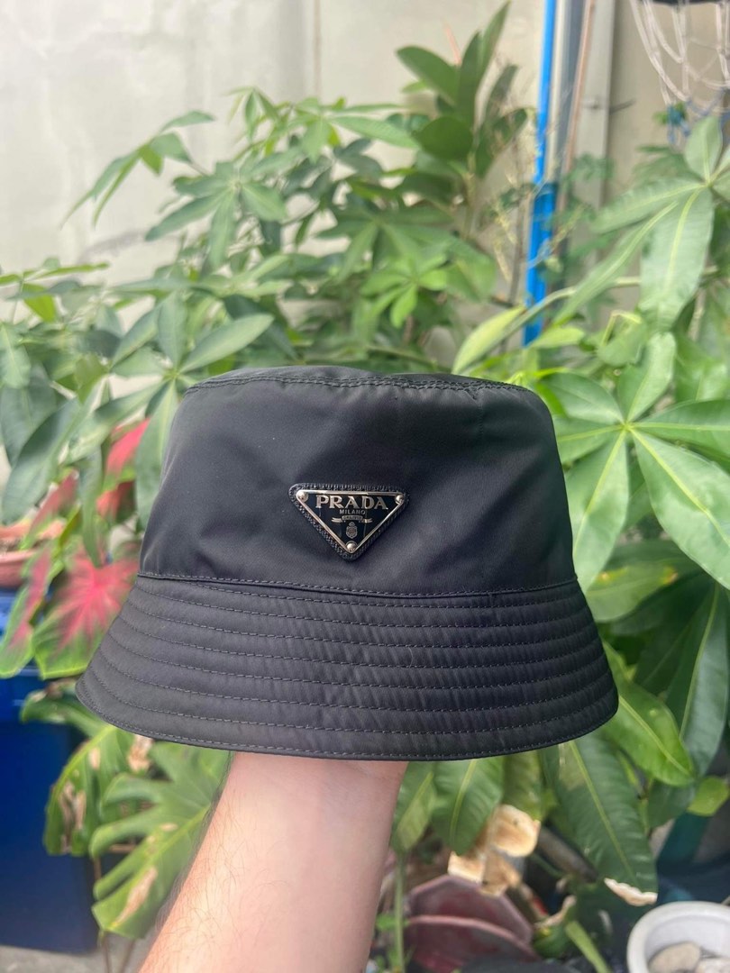 Prada Bucket Hat, Men's Fashion, Watches & Accessories, Caps & Hats on