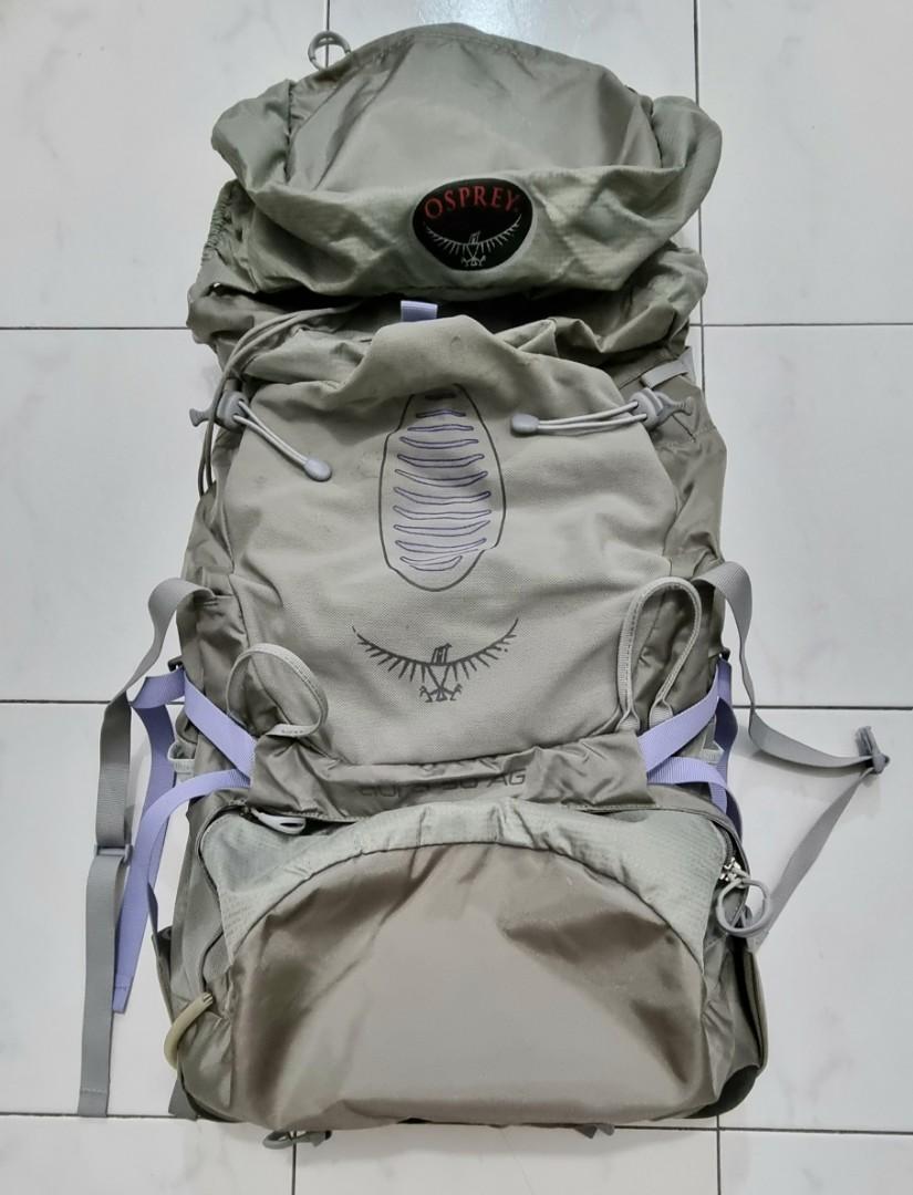 Preloved Osprey Aura AG 50L Backpack Men s Fashion Bags