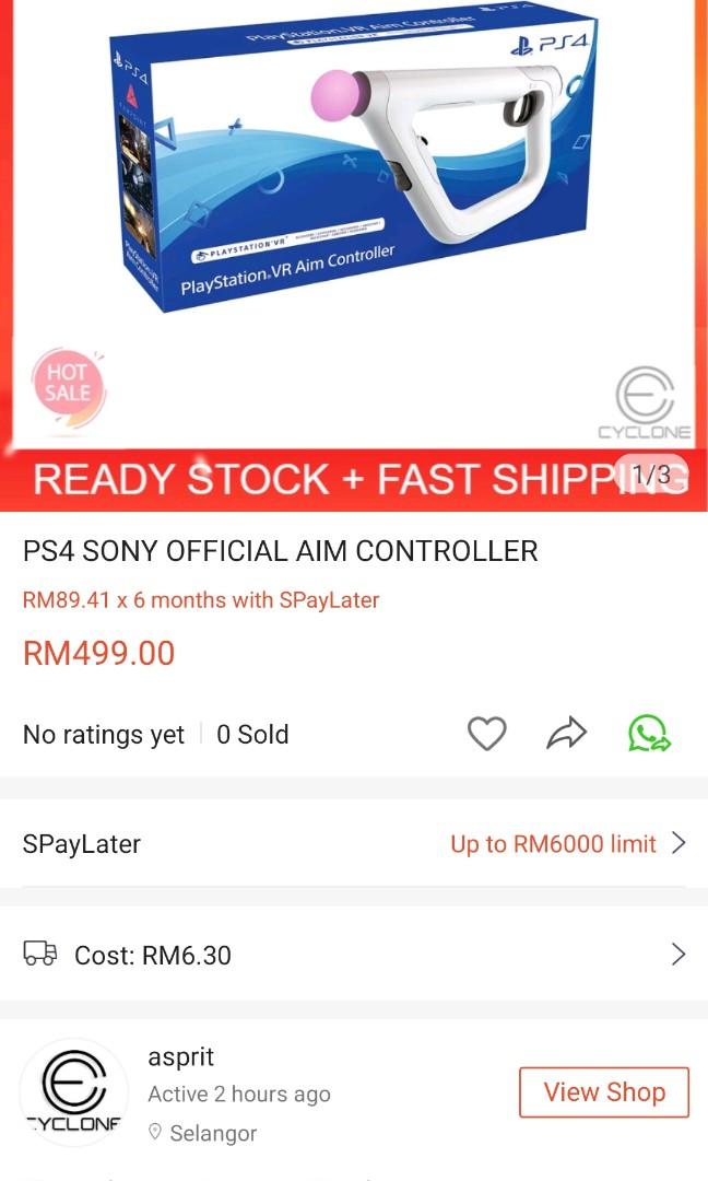 Psvr aim controller for sale deals