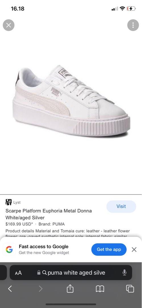 Basket platform hotsell euphoria metallic