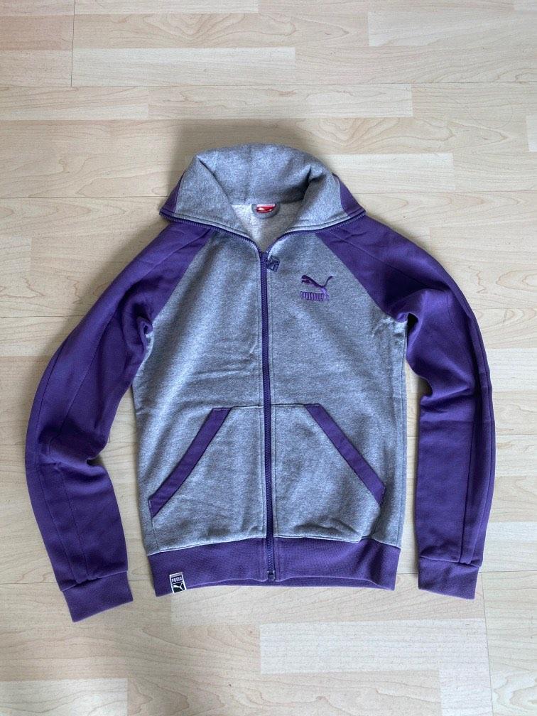 Puma purple jacket sale