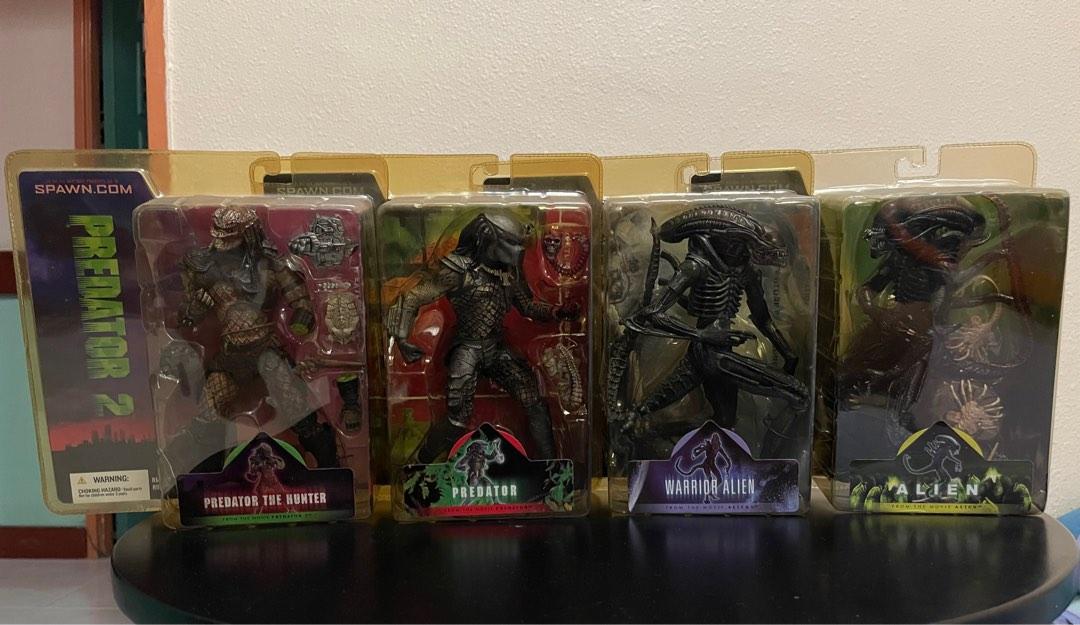 Rare Mcfarlane aliens & predators set of 4 figures, Hobbies & Toys ...