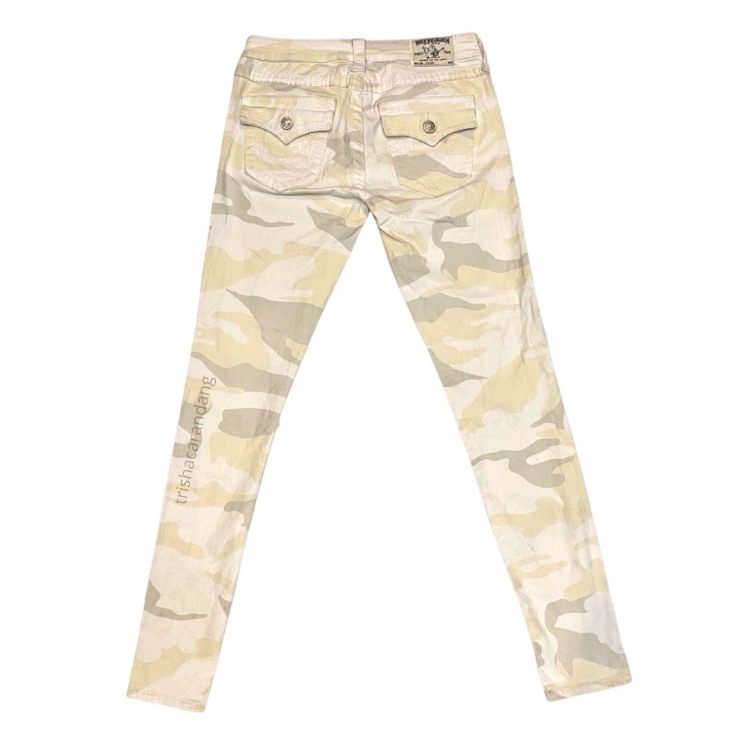 True religion camo jeans women's hot sale